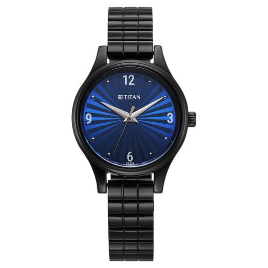 Titan, Women, Analog, Watch, Blue Dial, Stainless steel Strap, 2679NM02