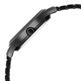 Titan Women's Watch Analog Blue Dial with Black Stainless Steel Band, 2679NM02