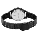 Titan Women's Watch Analog Blue Dial with Black Stainless Steel Band, 2679NM02
