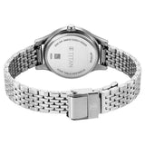 Titan Women's Watch Analog Black Dial with Silver Stainless Steel Band, 2679SM02