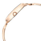 Titan Women's Watch Raga Chic Collection, Brown Dial Rose Gold Stainless Steel Strap, 2688WM01