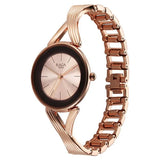 Titan Raga Chic Women's Watch Analog Rose Gold Dial with Rose Gold Stainless Steel Band, 2698WM01