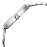 Titan Purple Stackables Quartz Analog Two Toned Dial Stainless Steel Strap Watch for Women 2714SM01