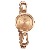 Titan Raga Collection Rose Gold Dial Rose Gold Stainless Steel Strap Watch for Women, 2727WM01