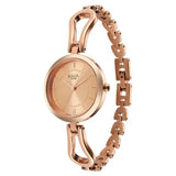 Titan Raga Collection Rose Gold Dial Rose Gold Stainless Steel Strap Watch for Women, 2727WM01