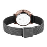 Titan Noir Women's Watch Analog Anthracite Dial With Black Mesh Band, 2728KM01