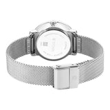 Titan Noir Women's Watch Analog Blue Dial With Silver Mesh Band, 2728SM01