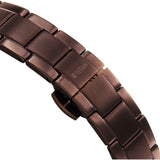 Titan Women's Analog Watch, Brown Dial with Stainless Steel Band, 2734QM03