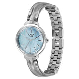 Titan Raga Women's Analog Watch Mother Of Pearl Dial With Silver Stainless Steel Band, 2737SM01
