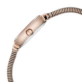 Titan Raga Women's Analog pink dial with Rosegold Stainless Steel Mesh Band, 2737WM01