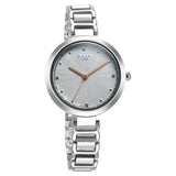 Titan Raga Women's Watch Analog Silver Dial with Silver Stainless Steel Band, 2752SM01
