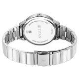 Titan Neo Women's Multifunction Watch Analog Green Dial with Silver Stainless Steel Band, 2761SM01