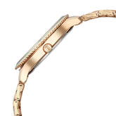 Titan Analog Women's Watch With Blue Dial and Rose Gold Stainless Steel Strap,2766KM01