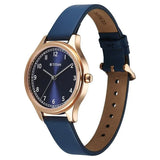 Titan Women's Analog Watch Blue Dial With Blue Leather Strap , 2781WL01