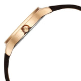 Titan Women's Analog Watch Grey Dial With Brown Leather Strap , 2781WL02