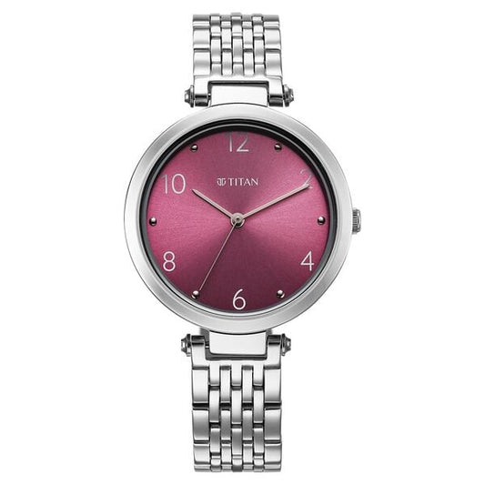 Titan, Men's, Analog Watch, with Stainless Steel Band, TI-2783SM01