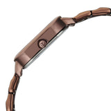 Titan Neo Women's Analog Watch Quartz, Silver Dial with Brown Stainless Steel Band, 2786QM01