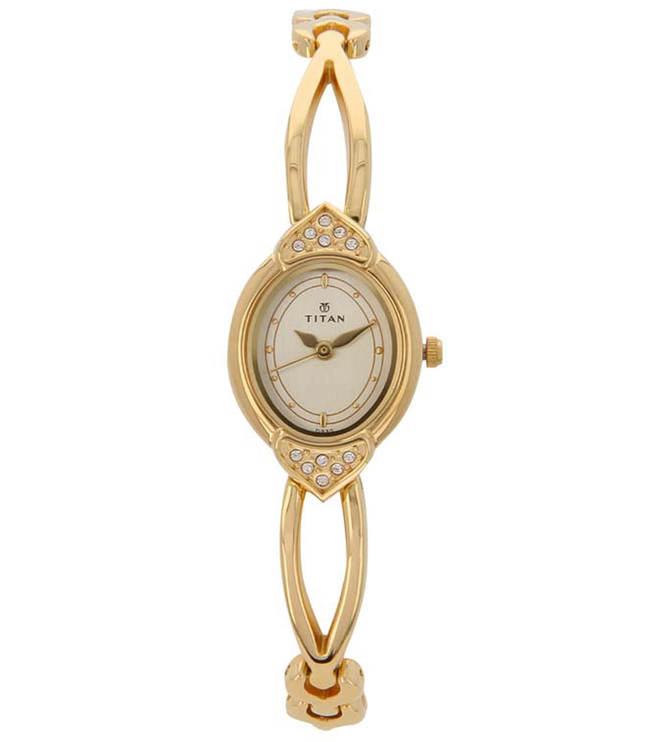 Titan, Women, Analog, Watch, White Dial, 2468YM04