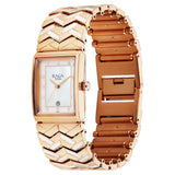 Titan Women's Analog Watch, Mother of Pearl Dial with Stainless Steel Band, 2806WM01