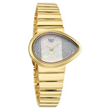 Titan Women's Analog Watch, Multicolor Dial with Stainless Steel Band, 2814YM01