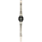 Casio, Women's Watch Digital, Black Dial Silver Stainless Band, LA680WA-1DF