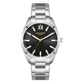 Lee Cooper, Men's, Analog Watch, Black Dial, with Stainless Steel Band, LE-LC08015.350