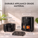 Zen, Digital Airfryer 5L, 1500 Watts, ZAF50D