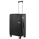 Carlton Globetrotter 67cm 360° 8 Wheel Hard Top Trolley-Black, GLOBETROTTERT67BLK