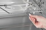 Zen 100 Litres Double Glass Toaster Oven with Rotisserie, ZE-ZTRO100SS
