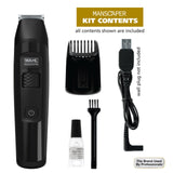 Wahl Manscaper Lithium-Ion Wet & Dry 3 Pin Cordless Trimmer, 1065-411