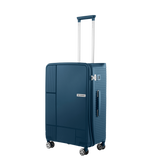 Carlton Globetrotter 67cm 360° 8 Wheel Hard Top Trolley-Blue, GLOBETROTTERT67BLU