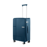 Carlton Globetrotter 67cm 360° 8 Wheel Hard Top Trolley-Blue, GLOBETROTTERT67BLU
