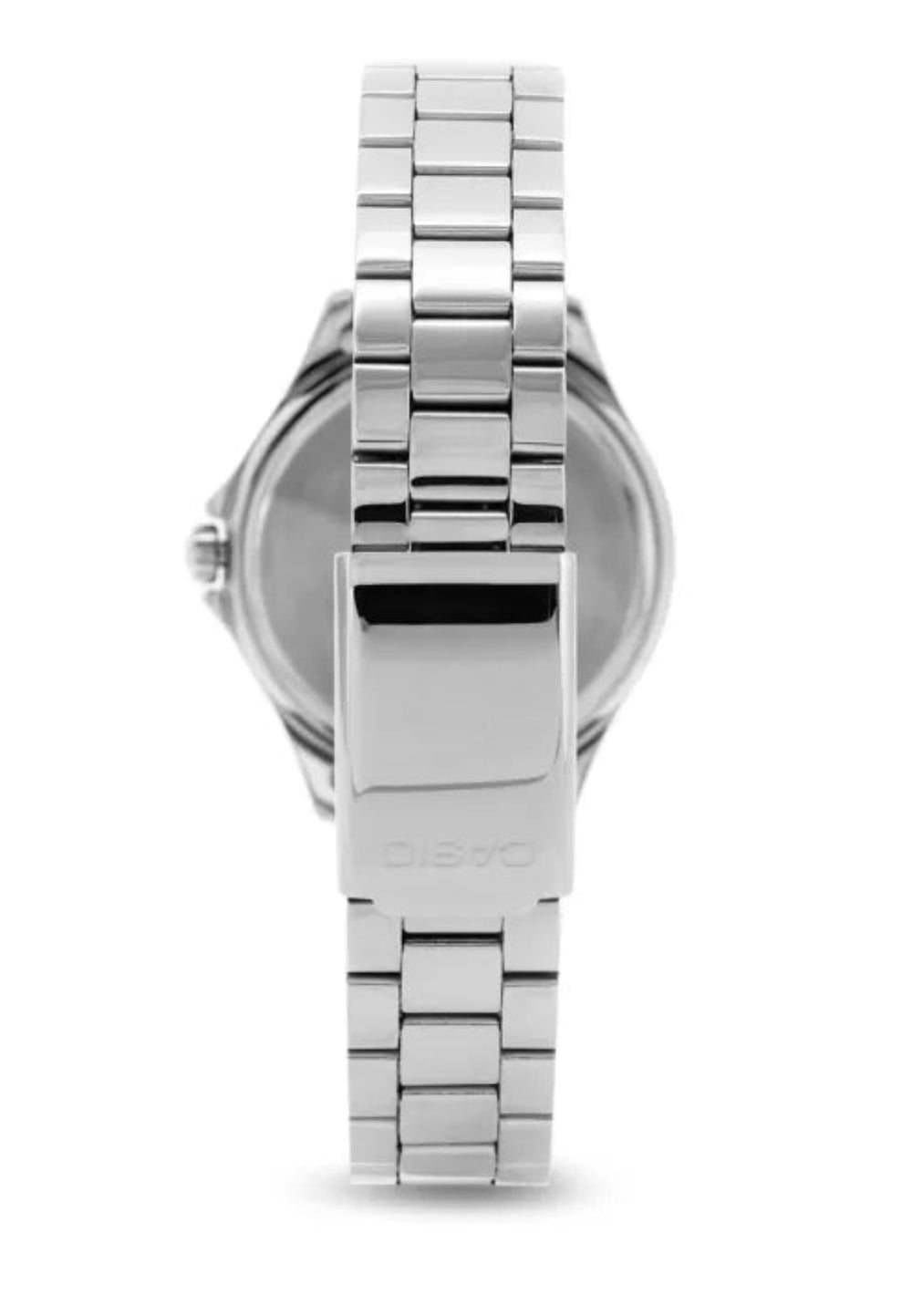 Casio, Women's Watch Fashion Collection Analog, Purple Dial Silver Stainless Band, LTP-E129D-6ADF product image