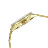 Casio Men's Watch, Black Dial Gold Stainless Steel Strap, MTP-V004G-1CUDF