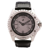 Fastrack, Men's, Analog Watch, Black Dial, with Leather Band, FA-3063SL01