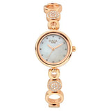 Titan Raga Women's Watch Analog Mother of Pearl Dial With Rose Gold Stainless Steel Watch, 311WM05