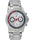 Fastrack, Men's Watch Analog, White Dial Silver Stainless Steel Strap, 3169SM01