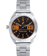 Fastrack, Men's Watch Analog, Red Dial Stainless Steel Strap, 3175SM02