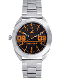 Fastrack, Men's Watch Analog, Red Dial Stainless Steel Strap, 3175SM02