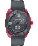 Fastrack, Men's Watch All Nighters Collection Analog , Dark Grey Dial   Silicone Band, 3192AP01