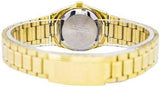 Seiko 5 Women's Automatic Watch Analog Gold Dial with Gold Stainless Steel Band, SYM600K