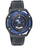 Fastrack, Men's Watch Space Rover Collection Analog, Blue Dial Black Silicone Band, 3207KP01