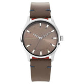 Fastrack 3236SL03 Watches Fastrack, Men's Watch Analog, Brown Dial Brown Leather Strap, 3236SL03