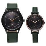 Fastrack, Unisex, Analog Watch, Black Dial, with Leather Band, FA-3247NL01P
