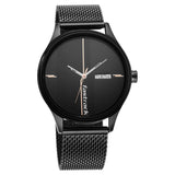 Fastrack,Men's Watch Black Dial Black Mesh Band, 3247NM03