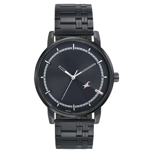 Fastrack, Men's, Analog Watch, Black Dial, with Stainless Steel Band, FA-3278NM01