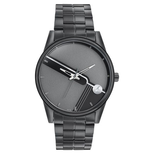 Fastrack, Men's, Analog Watch, Black Dial, with Stainless Steel Band, FA-3305NM02