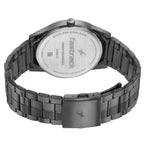 Fastrack Stunners Men's Watch Analog Grey Dial with Black Stainless Steel Band, 3305NM02