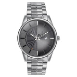 Fastrack Stunners Men's Watch Analog Grey Dial with Silver Stainless Steel Band, 3305SM02