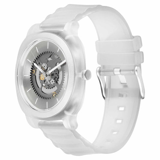 Fastrack, Unisex, Analog Watch, Silver Dial, FA-3312PP02